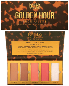 MUA Golden Hour 5pc Face Palette