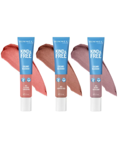 Rimmel Kind & Free Creamy Blusher Pack Of 3