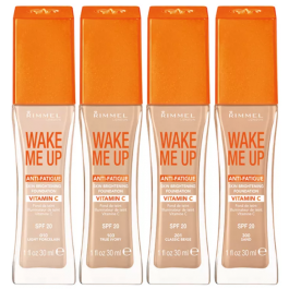 Rimmel Wake Me Up Foundation Pack Of 3 Exquisite Cosmetics